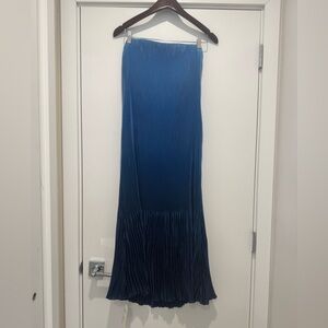 NWT Abercrombie and Fitch French blue Giselle strapless dress